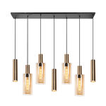 2x Design hanglamp verstelbare hoogte tot 165 cm VIDI, Stella Di Notte